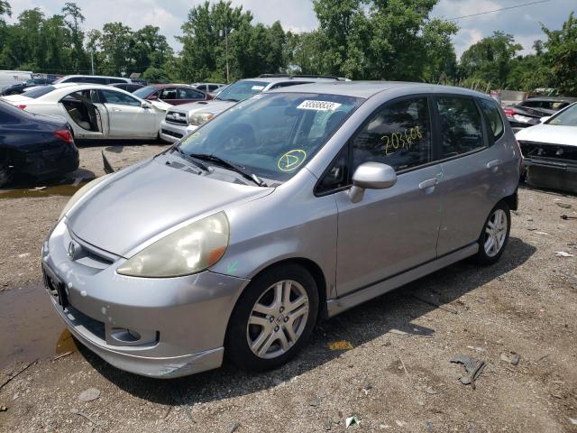 JHMGD376X7S043224 - 2007 HONDA FIT S 银色 照片 1