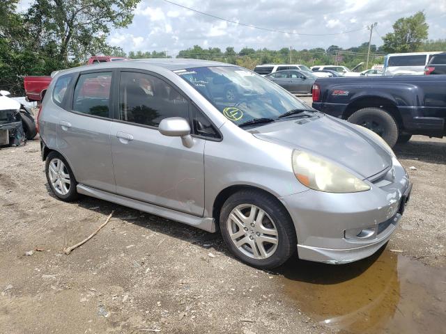 JHMGD376X7S043224 - 2007 HONDA FIT S 银色 照片 4