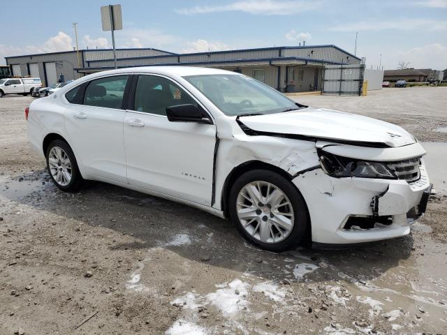 1G11Y5SL3EU126203 - 2014 CHEVROLET IMPALA LS WHITE photo 4