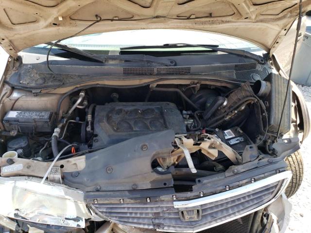 2HKRL18641H550190 - 2001 HONDA ODYSSEY EX TAN photo 11