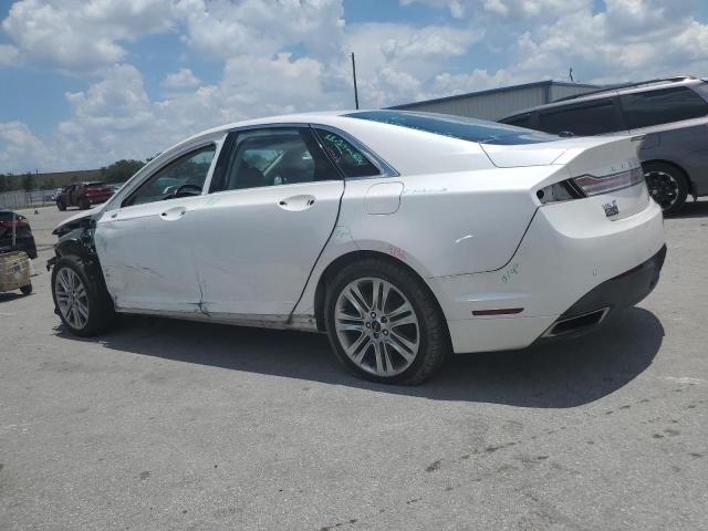 3LN6L2LU0FR624882 - 2015 LINCOLN MKZ HYBRID WHITE photo 2