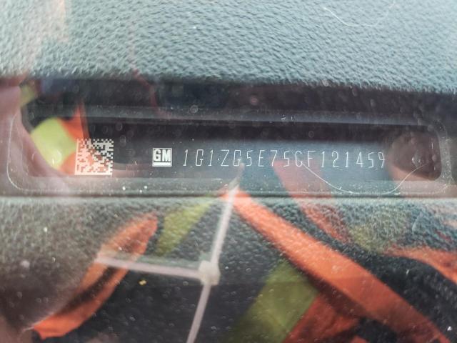 1G1ZG5E75CF121459 - 2012 CHEVROLET MALIBU LTZ ვერცხლისფერი ფოტო 12