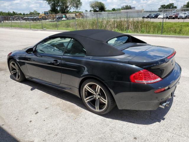 WBSEK93598CY79366 - 2008 BMW M6 BLACK photo 2