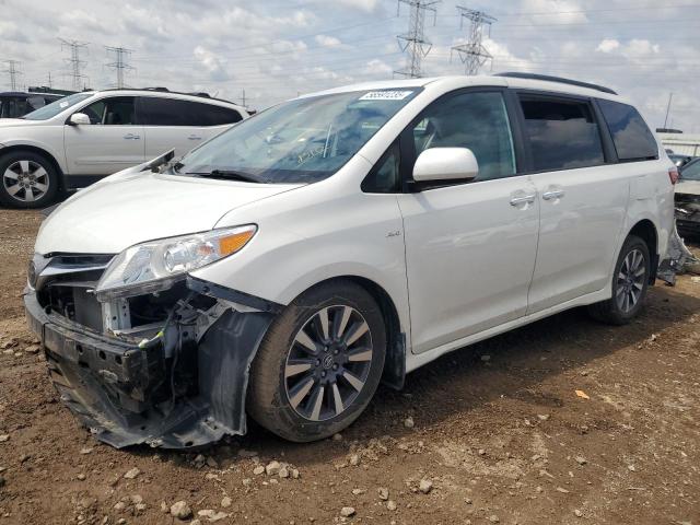 5TDDZ3DC2KS210712 - 2019 TOYOTA SIENNA XLE 白色 照片 1
