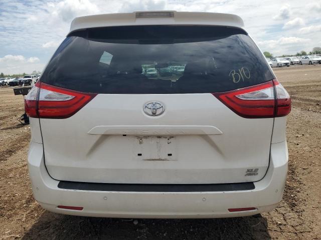 5TDDZ3DC2KS210712 - 2019 TOYOTA SIENNA XLE 白色 照片 6