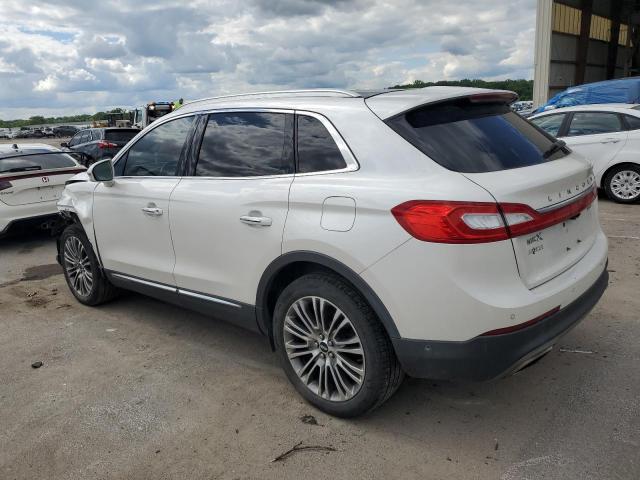 2LMTJ8LR5GBL62076 - 2016 LINCOLN MKX RESERVE WHITE photo 2