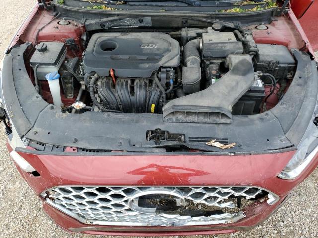 5NPE34AF5JH663205 - 2018 HYUNDAI SONATA SPORT Rojo foto 11