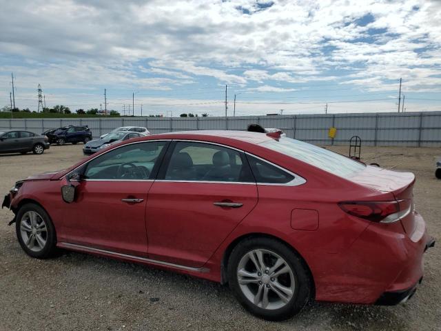 5NPE34AF5JH663205 - 2018 HYUNDAI SONATA SPORT Rojo foto 2