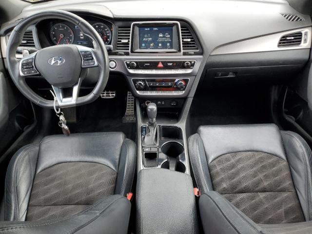 5NPE34AF5JH663205 - 2018 HYUNDAI SONATA SPORT Rojo foto 8