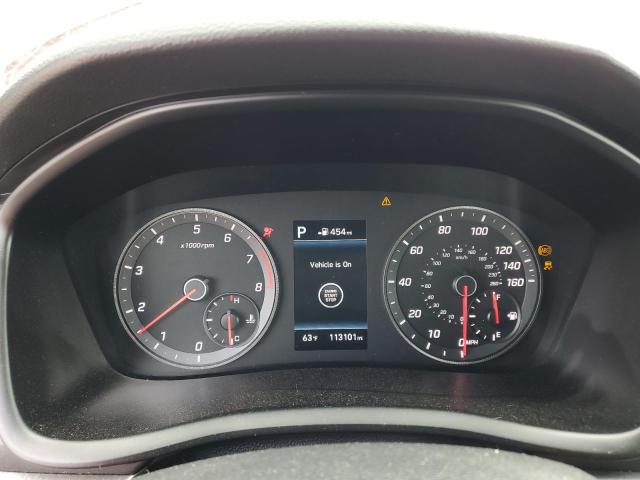 5NPE34AF5JH663205 - 2018 HYUNDAI SONATA SPORT Rojo foto 9