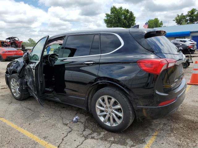 LRBFXCSA2KD099346 - 2019 BUICK ENVISION ESSENCE BLACK photo 2