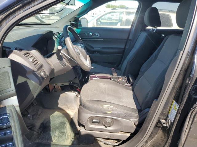 1FM5K8AR3DGC72899 - 2013 FORD EXPLORER POLICE INTERCEPTOR BLACK photo 7