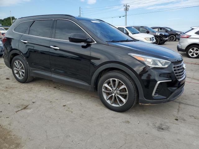 KM8SM4HF4HU176787 - 2017 HYUNDAI SANTA FE SE BLACK photo 4