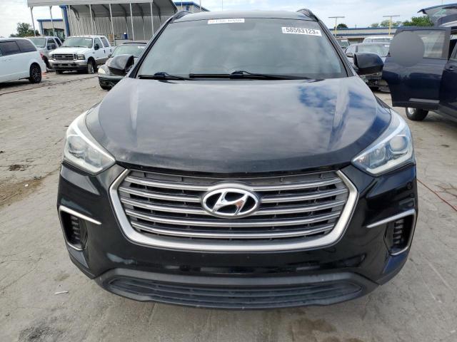 KM8SM4HF4HU176787 - 2017 HYUNDAI SANTA FE SE BLACK photo 5