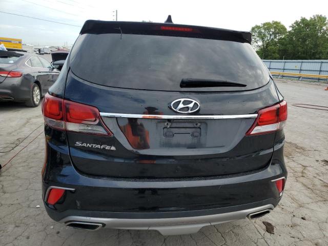 KM8SM4HF4HU176787 - 2017 HYUNDAI SANTA FE SE BLACK photo 6