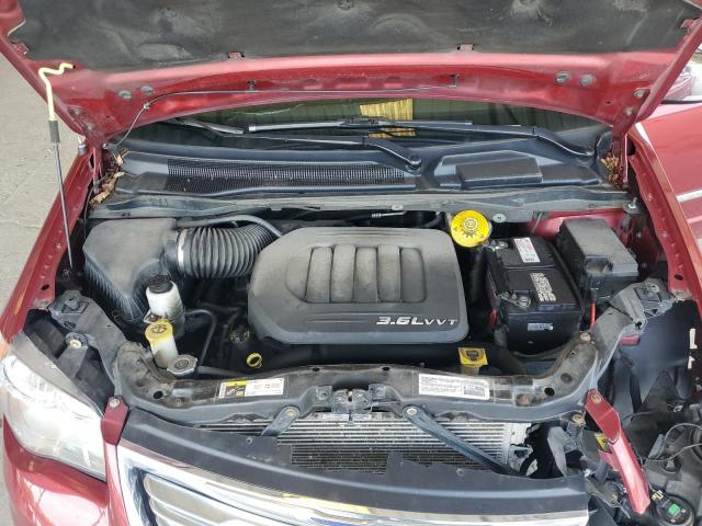 2C4RC1CG9ER453513 - 2014 CHRYSLER TOWN & COU TOURING L BURGUNDY photo 12