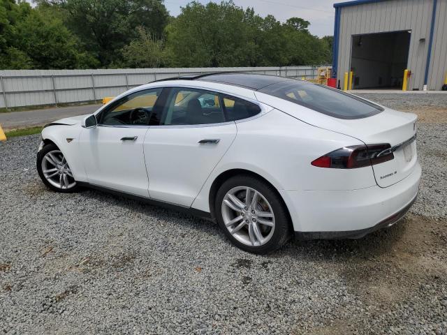 5YJSA1S15EFP43179 - 2014 TESLA MODEL S Սպիտակ լուսանկար 2