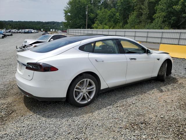 5YJSA1S15EFP43179 - 2014 TESLA MODEL S Սպիտակ լուսանկար 3