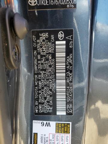 JTKDE167670205306 - 2007 TOYOTA SCION TC 灰色 照片 12