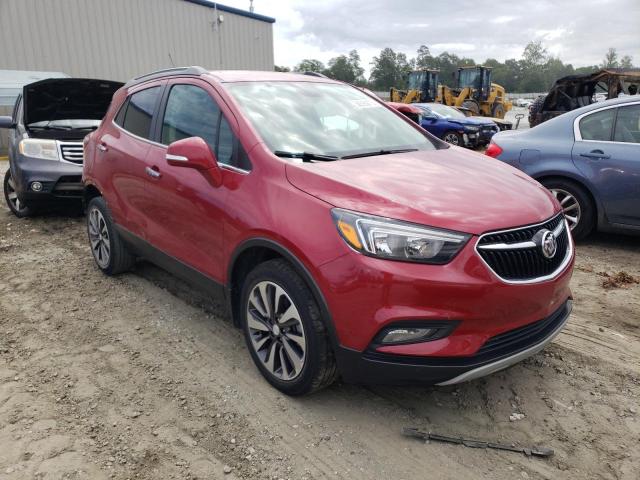 KL4CJFSB5JB603148 - 2018 BUICK ENCORE PREFERRED II RED photo 4