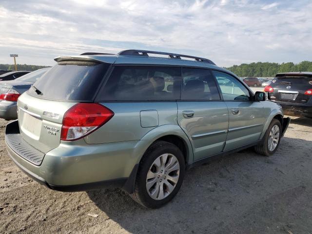 4S4BP85C994321347 - 2009 SUBARU OUTBACK 3.0R GREEN photo 3