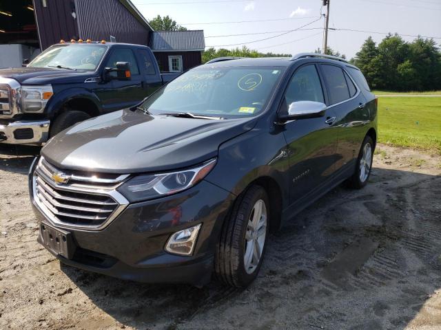 2GNAXVEV7J6113073 - 2018 CHEVROLET EQUINOX PREMIER GRAY photo 1