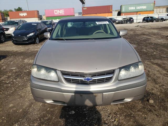 2G1WF52E739374235 - 2003 CHEVROLET IMPALA TAN photo 5