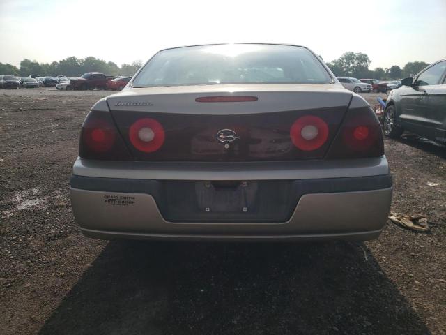 2G1WF52E739374235 - 2003 CHEVROLET IMPALA TAN photo 6