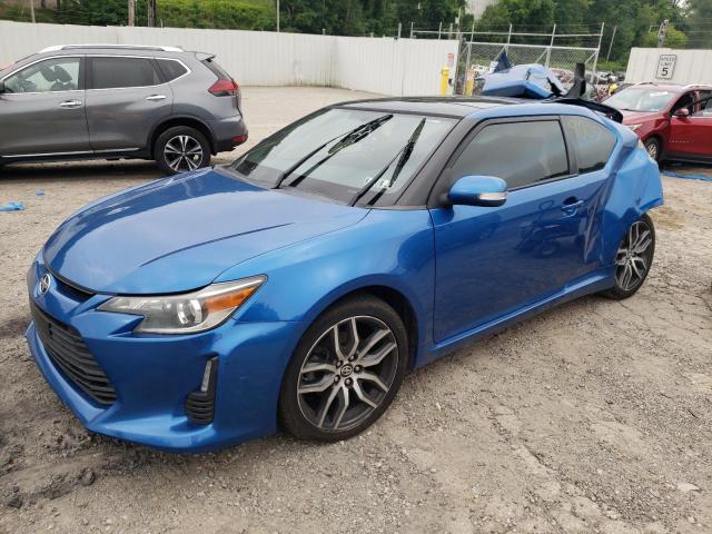 JTKJF5C75F3089007 - 2015 TOYOTA SCION TC BLUE photo 1
