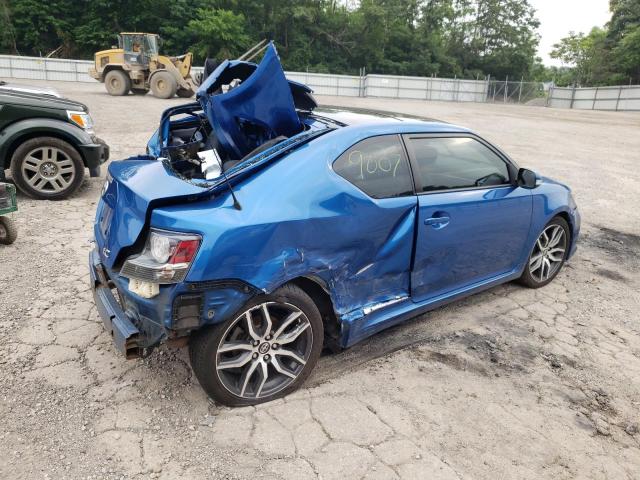 JTKJF5C75F3089007 - 2015 TOYOTA SCION TC BLUE photo 3