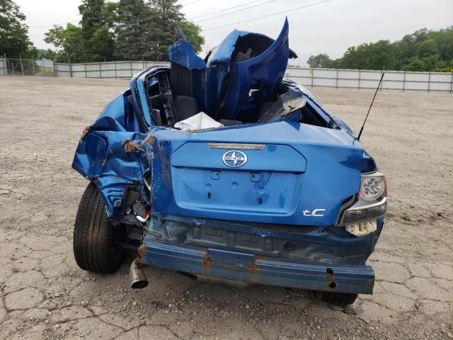 JTKJF5C75F3089007 - 2015 TOYOTA SCION TC BLUE photo 6