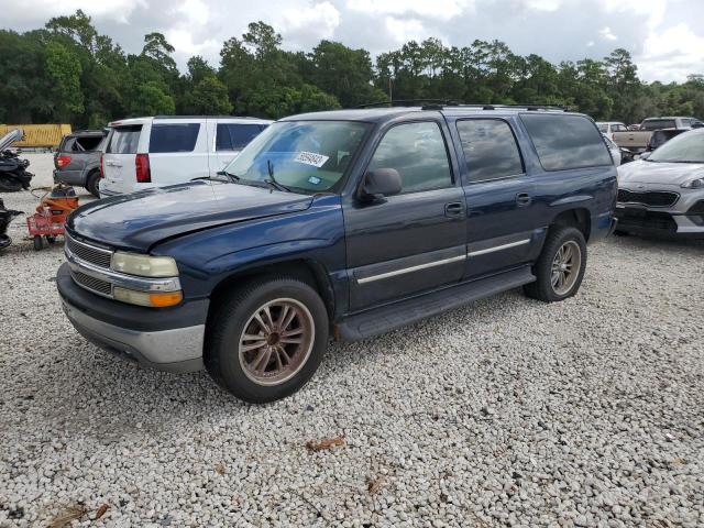 3GNEC16Z04G198001 - 2004 CHEVROLET SUBURBAN C1500 BLUE photo 1