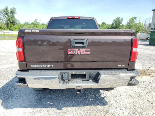 1GTV2MEC7GZ322182 - 2016 GMC SIERRA K1500 SLE BROWN photo 6