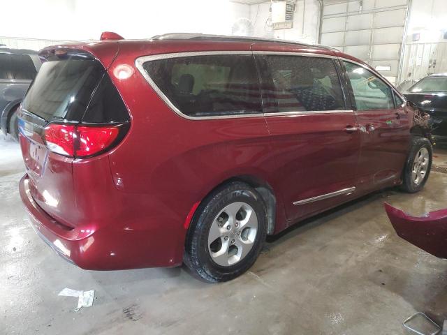 2C4RC1EGXHR656234 - 2017 CHRYSLER PACIFICA TOURING L PLUS RED photo 3