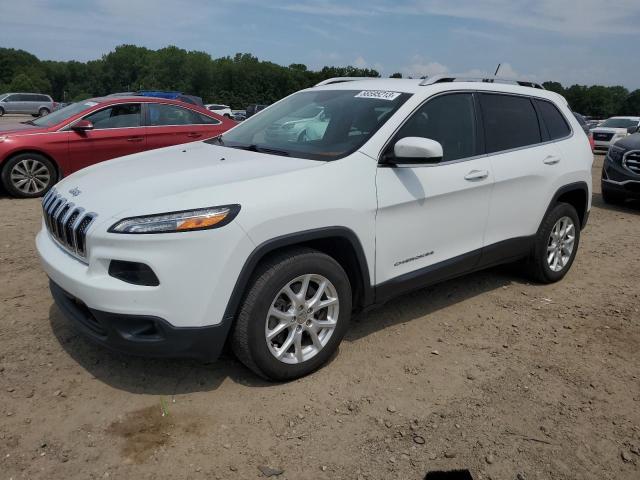 1C4PJLCS0GW108586 - 2016 JEEP CHEROKEE LATITUDE WHITE photo 1