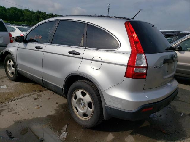 5J6RE48389L047121 - 2009 HONDA CR-V LX SILVER photo 2