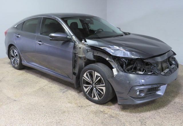 2HGFC1F70HH645185 - 2017 HONDA CIVIC EXL GRAY photo 1