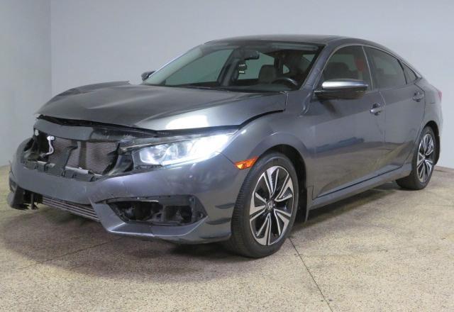 2HGFC1F70HH645185 - 2017 HONDA CIVIC EXL GRAY photo 2