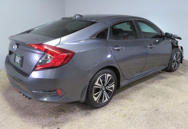 2HGFC1F70HH645185 - 2017 HONDA CIVIC EXL GRAY photo 3
