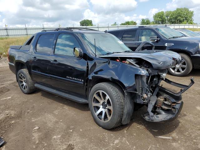 3GNFK12377G216460 - 2007 CHEVROLET AVALANCHE K1500 BLACK photo 4