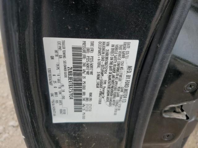 2LNBL8EV7BX757934 - 2011 LINCOLN TOWN CAR EXECUTIVE L BLACK photo 12