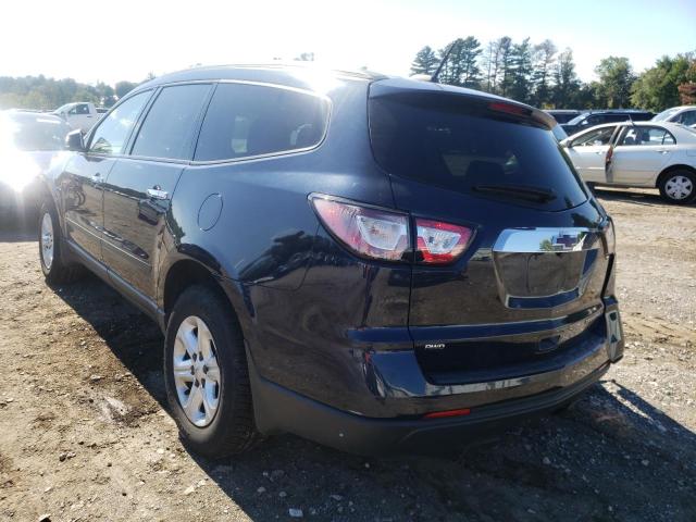 1GNKVFKD1GJ303197 - 2016 CHEVROLET TRAVERSE LS BLUE photo 3