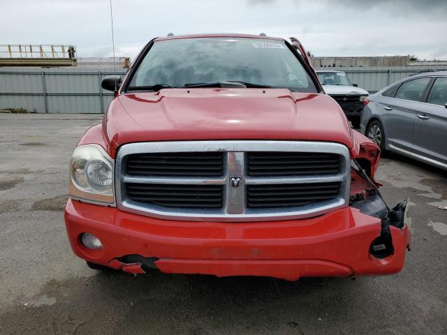 1D4HB48N85F610028 - 2005 DODGE DURANGO SLT RED photo 5