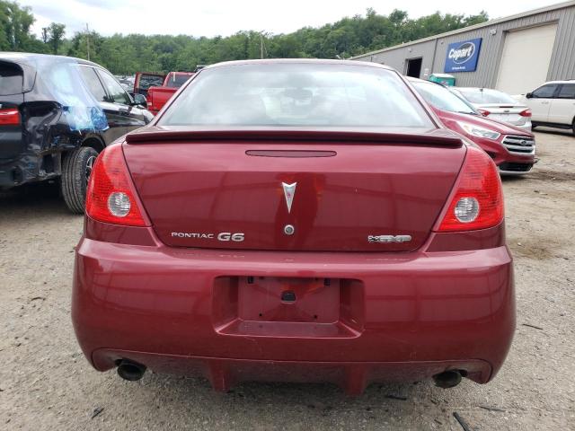 1G2ZM577994101558 - 2009 PONTIAC G6 GXP BURGUNDY photo 6