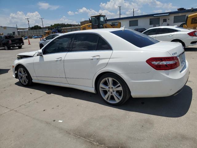 WDDHF5KB9DA668737 - 2013 MERCEDES-BENZ E 350 WHITE photo 2