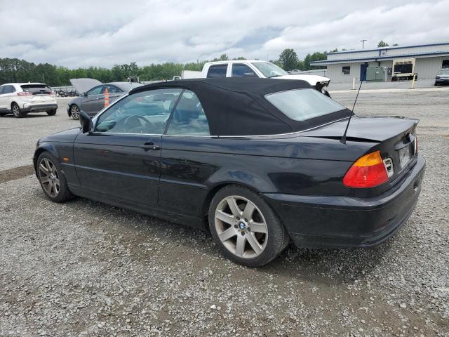 WBABR3343YEG02503 - 2000 BMW 323CI CI BLACK photo 2