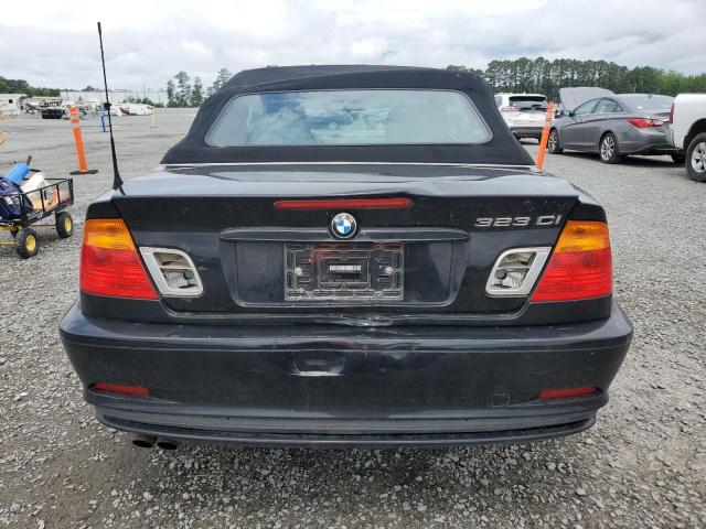 WBABR3343YEG02503 - 2000 BMW 323CI CI BLACK photo 6