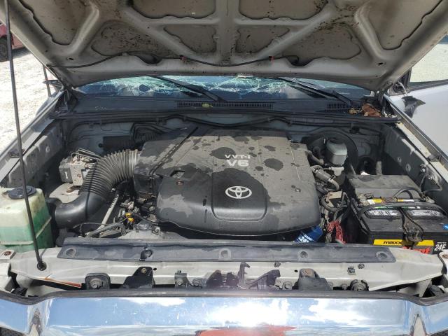 5TEUU42N96Z246186 - 2006 TOYOTA TACOMA ACCESS CAB ვერცხლისფერი ფოტო 11