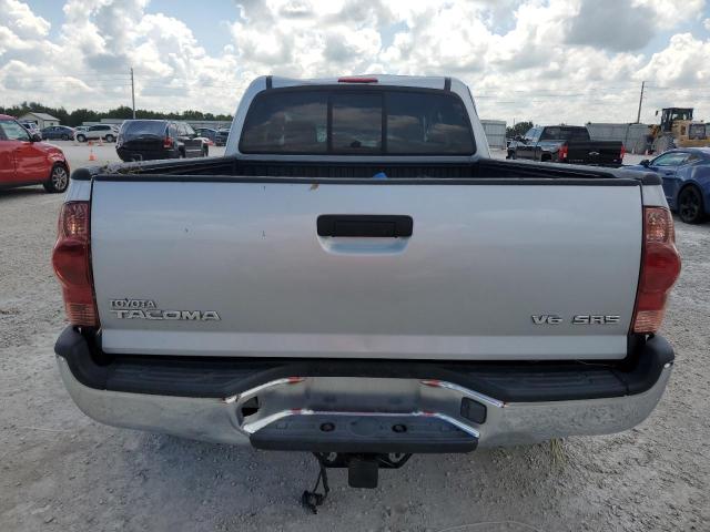 5TEUU42N96Z246186 - 2006 TOYOTA TACOMA ACCESS CAB ვერცხლისფერი ფოტო 6