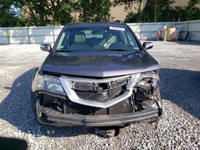 2HNYD2H55BH539290 - 2011 ACURA MDX ADVANCE GRAY photo 5